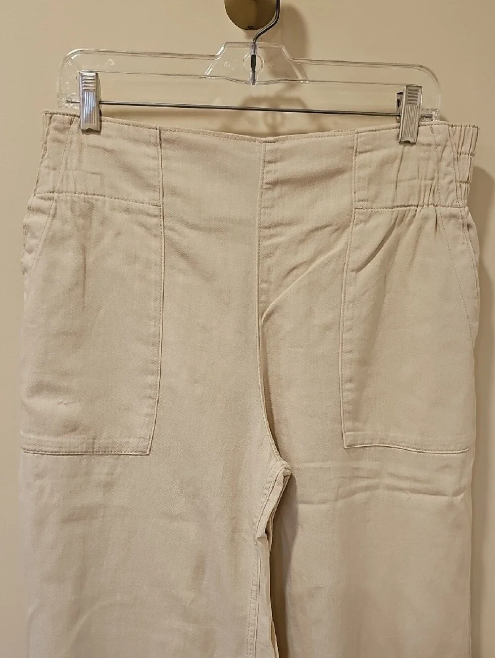 Free People We The Free Breezy Denim Pull On Jeans; EUC; Size M; Bright Lights